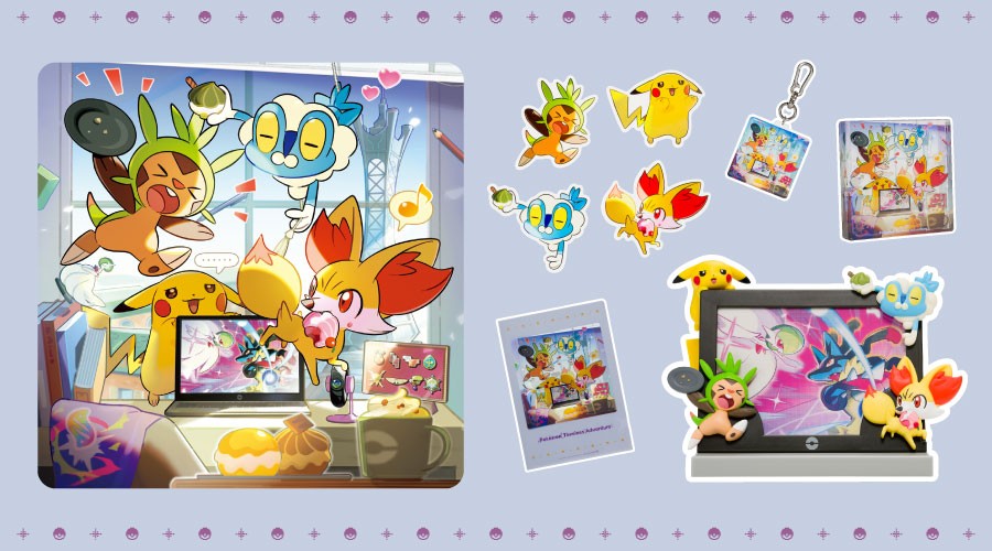 Pokémon Timeless Adventure Kalos 30th Anniversary Merch | LEALEA MART
