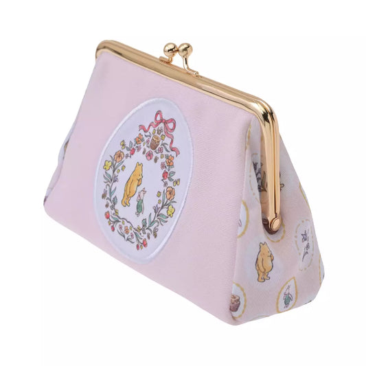 Pooh and Piglet Kiss-Lock Pouch 100 Years of Winnie the Pooh | Disney Store Japan