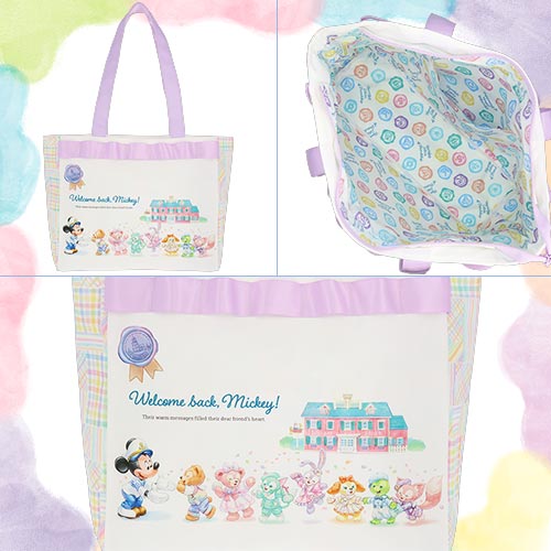 Tokyo DisneySea Limited Edition Duffy Tote Bag - Heartfelt Letters of Friendship Collection 2026