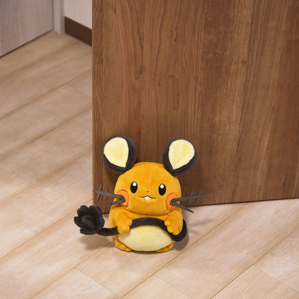 Dedenne 2.2kg Life-Sized Door Stopper Give Me Electricity! | Pokémon Center Japan