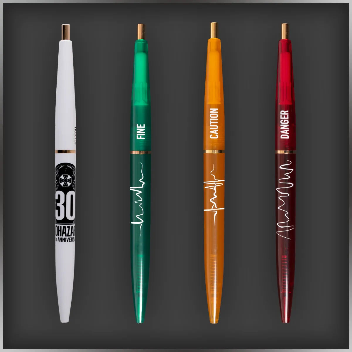 Anterique Ballpoint Pen CAUTION Biohazard 30th Anniversary Exhibition | THE WORLD OF BIOHAZARD Exhibition Shop