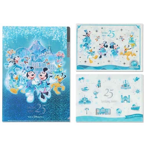 TDR - DisneySea 25th“Sparkling Jubilee” - Clear file set