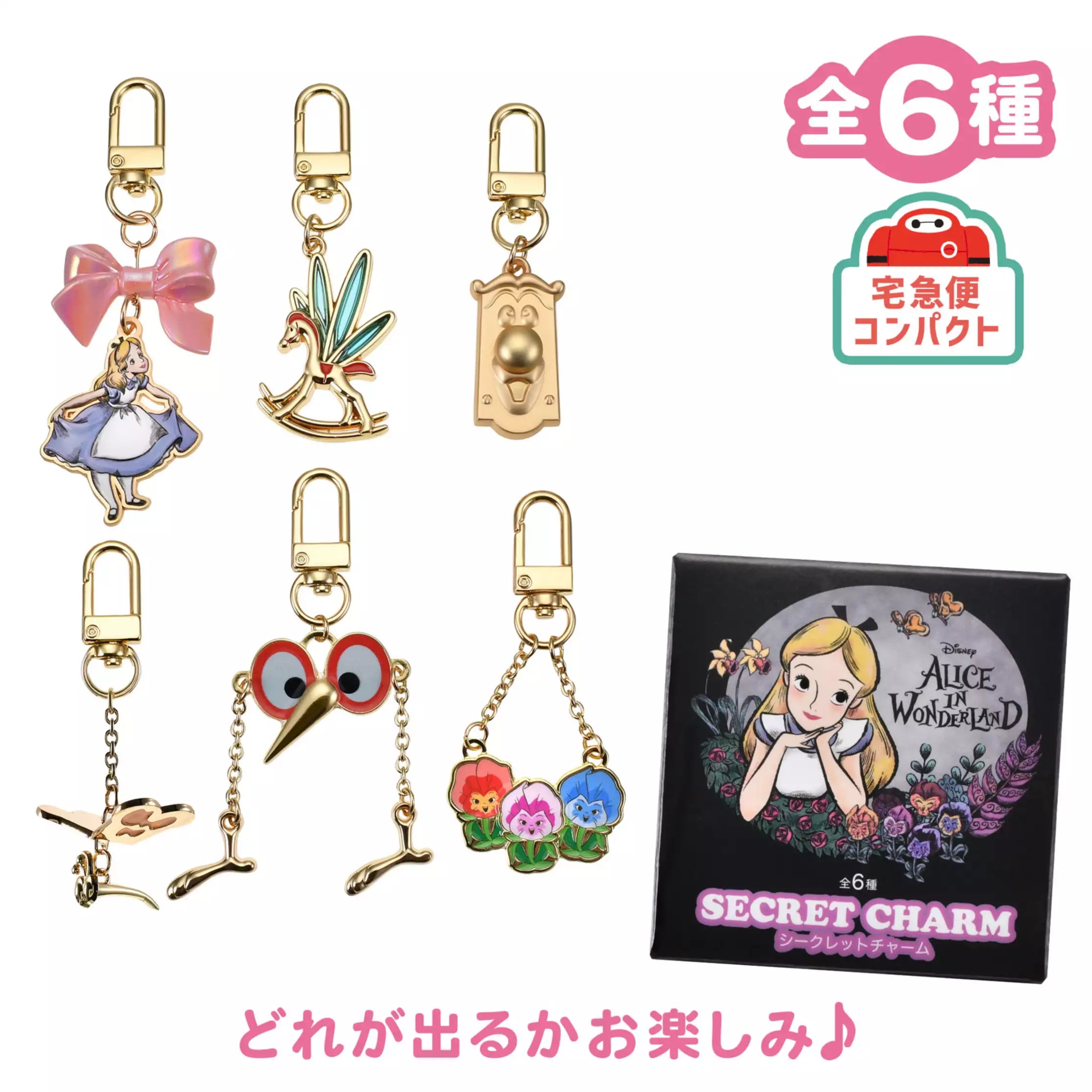 Alice 75th Anniversary Secret Keychain | LEALEA MART