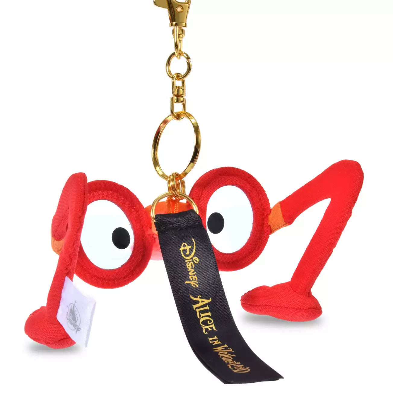 TDR - DISNEY ALICE IN WONDERLAND 75TH ANNIVERSARY - Glasses Bird Keychain