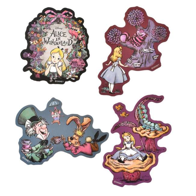 TDR - DISNEY ALICE IN WONDERLAND 75TH ANNIVERSARY - Sticker set