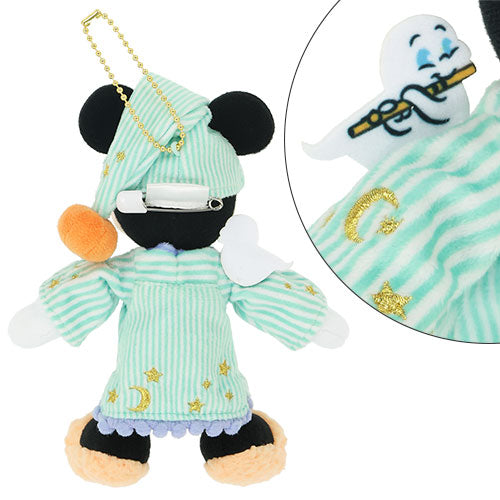 Mickey Pinback Plush Keychain Disney Halloween 2026 | Tokyo Disney Resort
