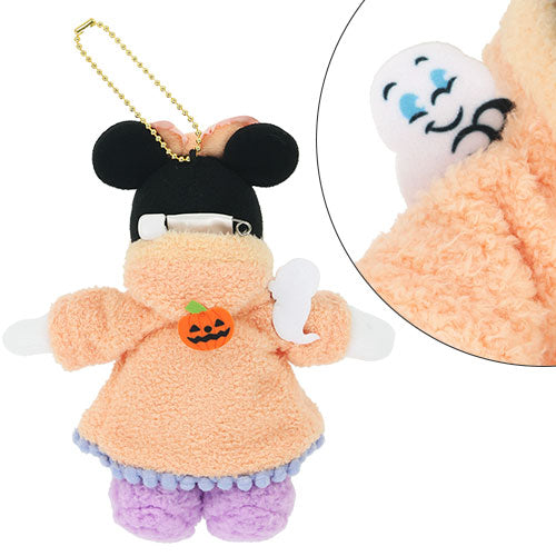 Minnie Pinback Plush Keychain Disney Halloween 2026 | Tokyo Disney Resort