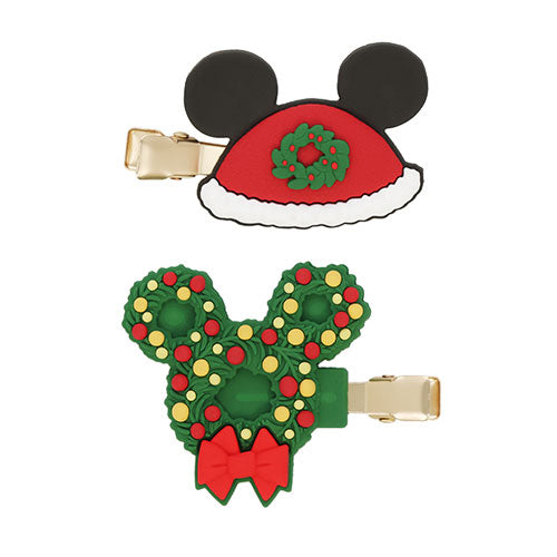 Hair Clip Set Disney Christmas 2026 Mickey & Friends | Tokyo Disneyland & Tokyo DisneySea