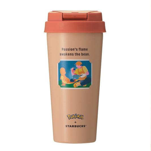 Charmander Stainless Steel TOGO Bottle 473ml Pokémon + Starbucks | Starbucks Japan
