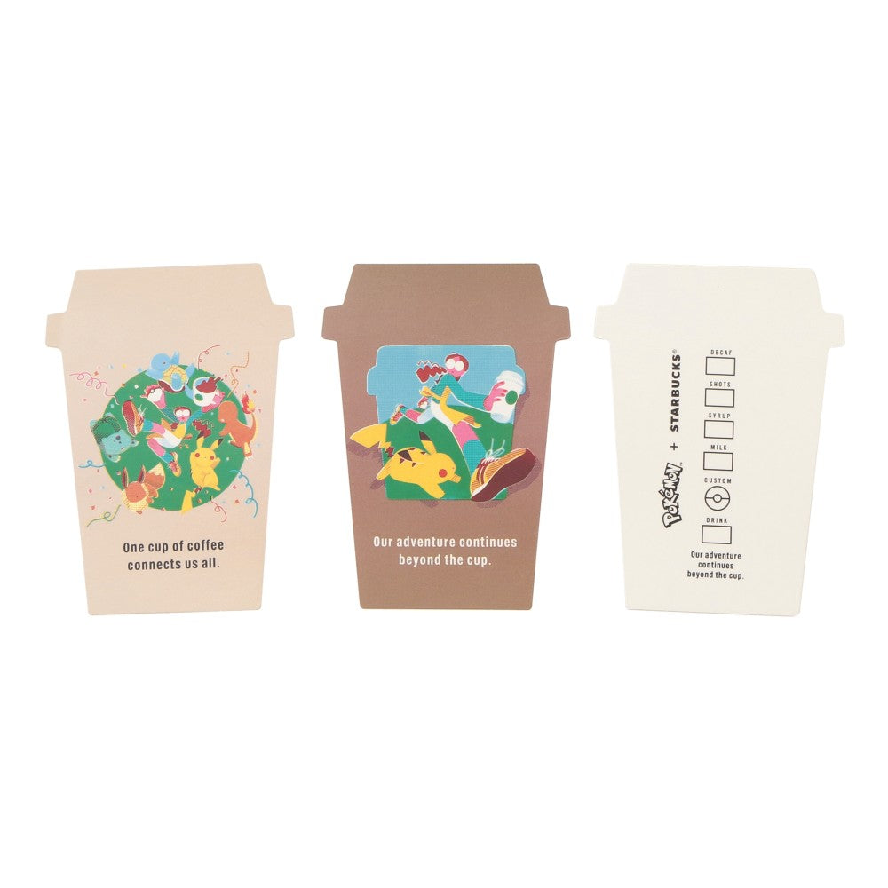 Sticker Set Pokémon + Starbucks | Starbucks Japan