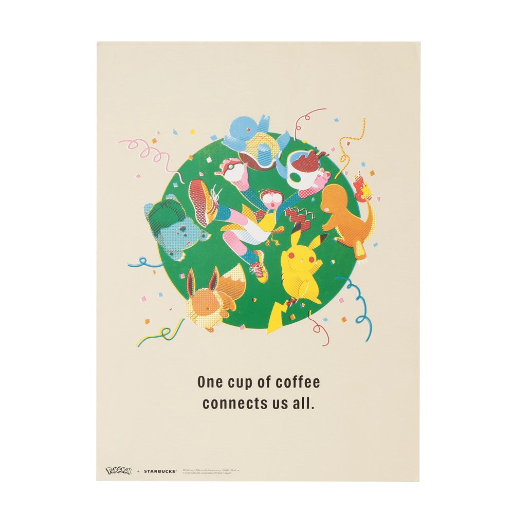 Coffee Connection Poster Pokémon + Starbucks | Starbucks Japan