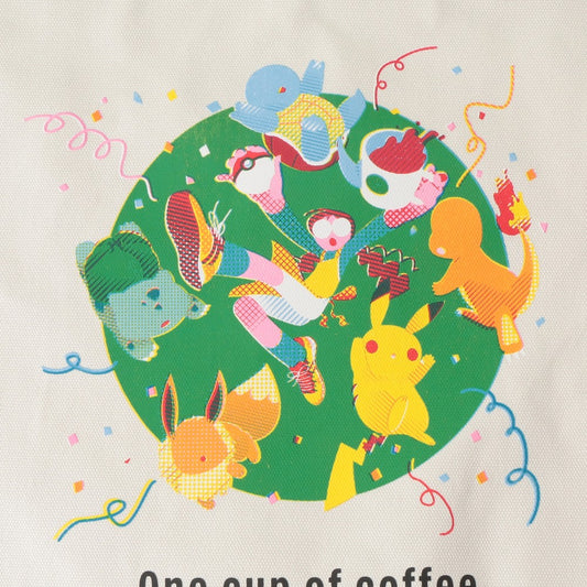 Coffee Connection Tote Bag Pokémon + Starbucks | Starbucks Japan