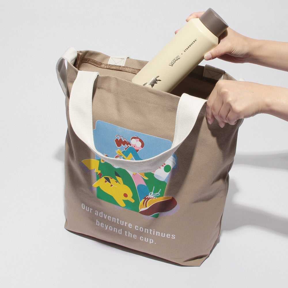 Coffee Adventure Tote Bag Pokémon + Starbucks | Starbucks Japan