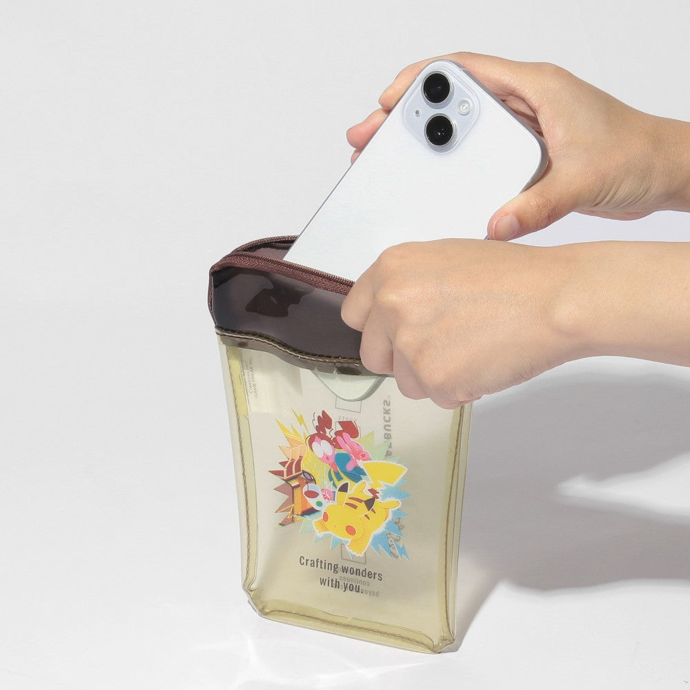 Pikachu Cup-shaped PVC Pouch Pokémon + Starbucks | Starbucks Japan