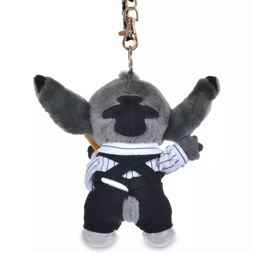 Stitch and Scrump Plush Keychain Kuronohi - Black Style | Disney Store Japan