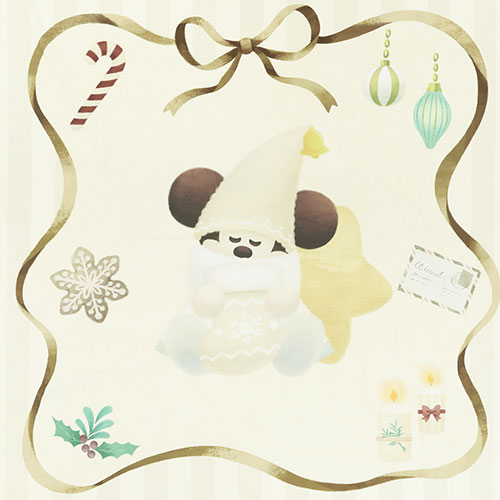 Lil RingRing Blanket (large) Disney Christmas 2026 Merry Lil RingRing | Tokyo Disneyland & Tokyo DisneySea