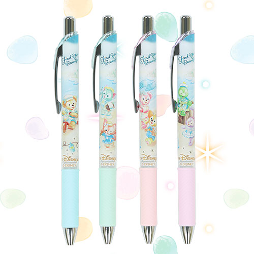 Official Tokyo DisneySea exclusive merchandise from the Duffy and Friends 'Find Your Beautiful Blues' collection.