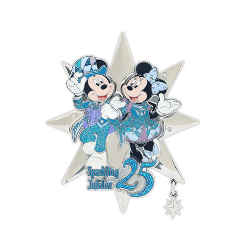 TDR - DisneySea 25th“Sparkling Jubilee” - Pin