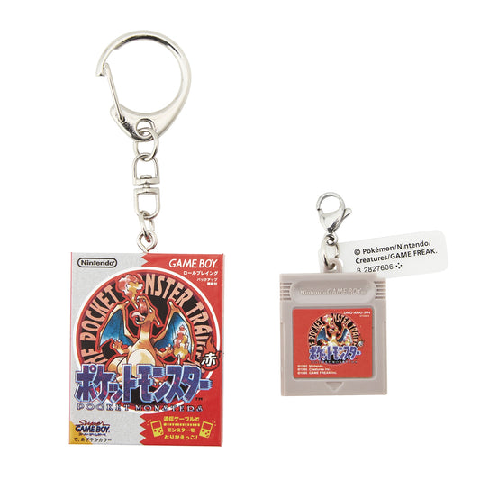 Pokémon - 30th Anniversary Package Design - Package Cartridge Keychain 1996-2002