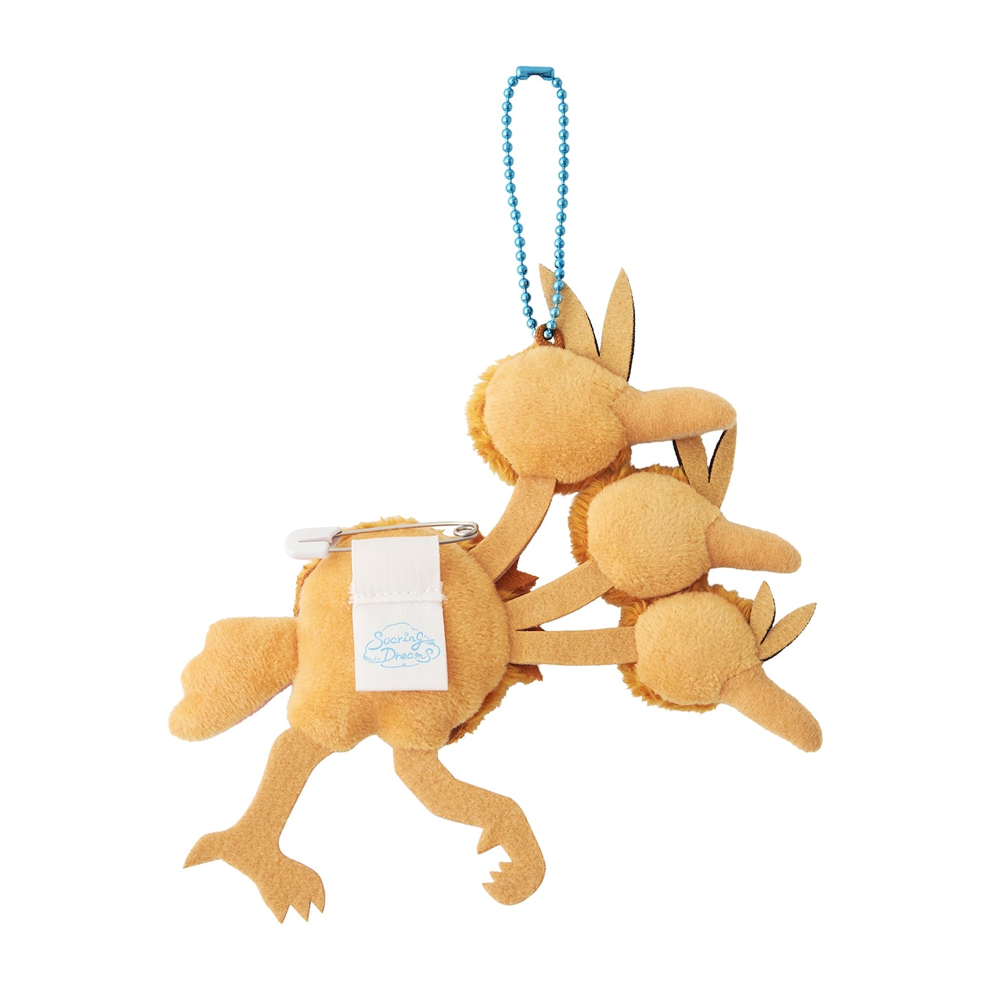 Pokémon Soaring Dreams - Plush Badge Keychain Dodrio