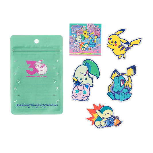 Pokémon Timeless Adventure Johto - Stickers