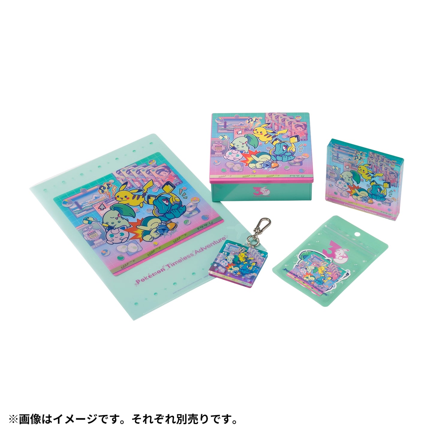 Pokémon Timeless Adventure Johto - Stickers