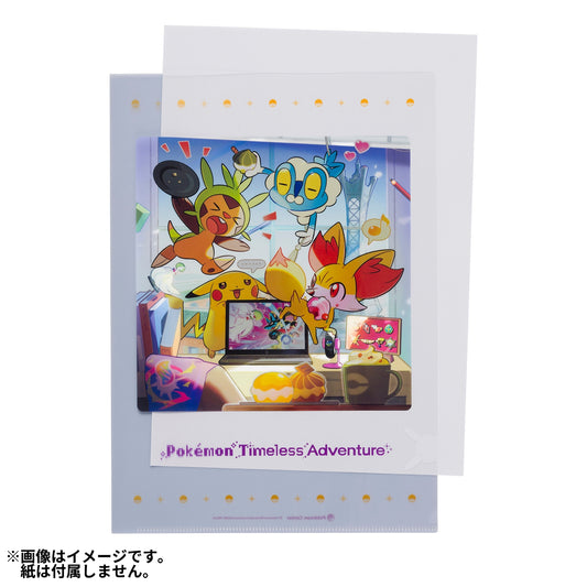 Pokémon Timeless Adventure Kalos - A4 Size Plastic Folder