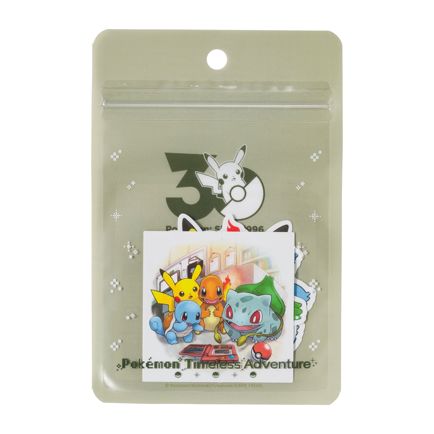 Pokémon Timeless Adventure Kanto - Sticker Set – LEALEA MART