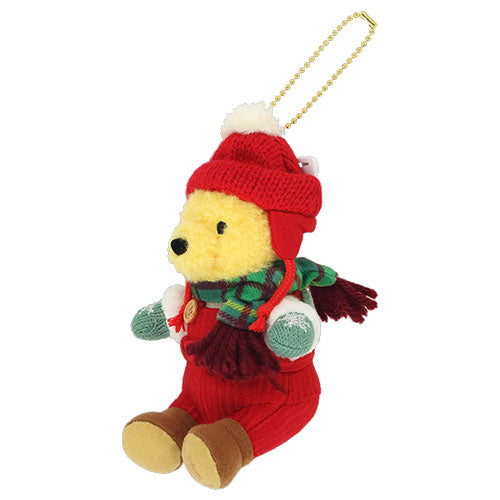 Winnie the Pooh Plush Badge Disney Christmas 2026 Mickey & Friends | Tokyo Disneyland & Tokyo DisneySea