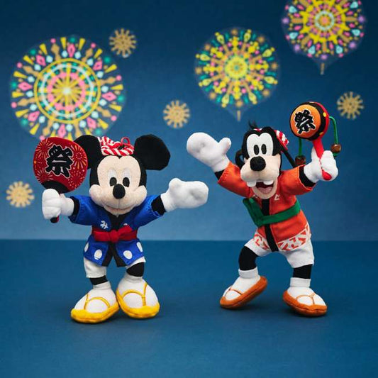 Goofy Plush Keychain Matsuri Style | Disney Store Japan