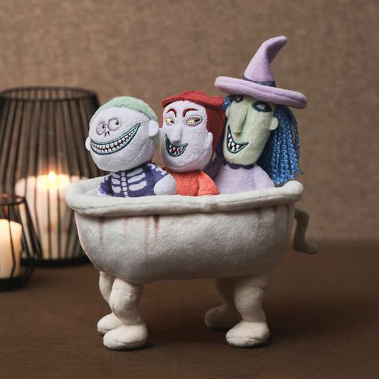 Lock Shock Barrel Disney stanDs Plush Set with Walking Bathtub Tim Burton's the Nightmare before Christmas | Disney Store Japan