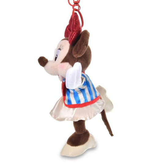 Minnie Plush Keychain Shinsaibashi Parco Grand Open | Disney Store Japan