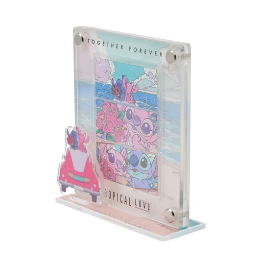 SDJ - Stitch & Angel - Puzzle in Frame