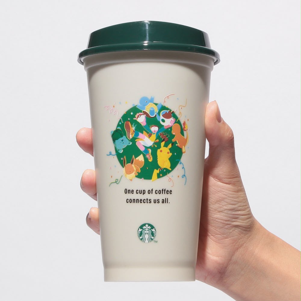Coffee Connection Reusable Cup 473ml Pokémon + Starbucks | Starbucks Japan