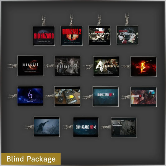 Box Art Keychain Blind Package | The World of Resident Evil 30th Anniversary Exhibition