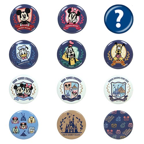 TDR - GOOD TIMES FRIENDS - Blind bag badge