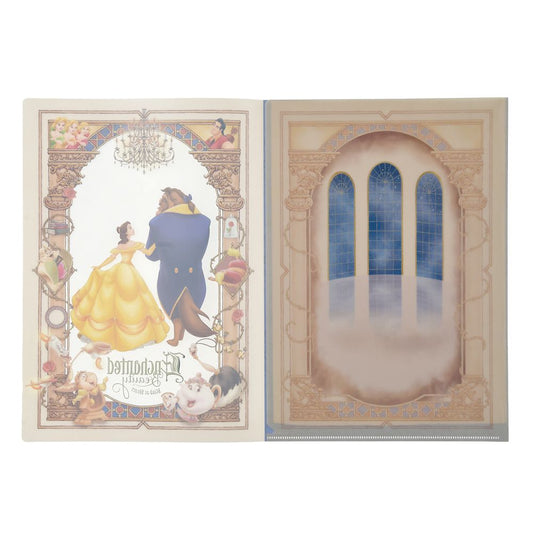 Beauty and the Beast Clear File Disney Animation Beauty and the Beast 35th Anniversary | Disney Store Japan
