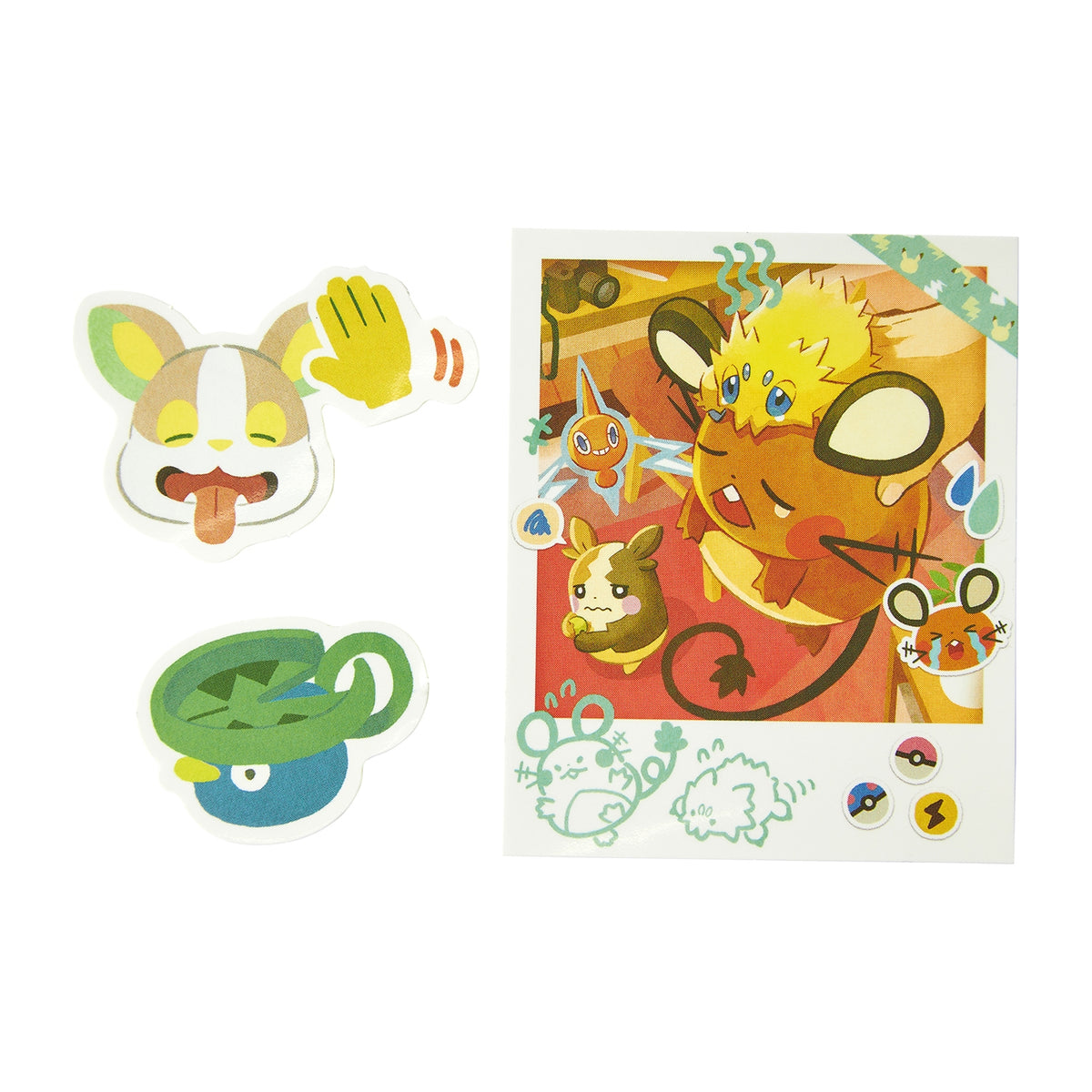 Sticker Set Give Me Electricity! | Pokémon Center Japan