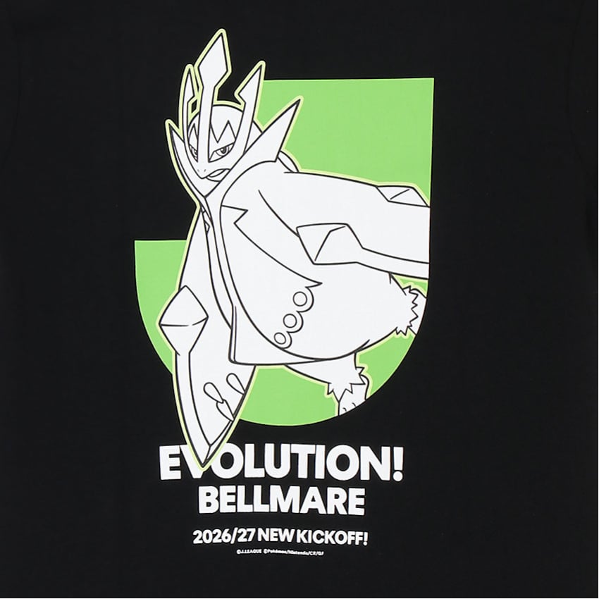 Empoleon T-Shirt Black Kids Shonan Bellmare x Pokemon J.League | J.League Online Store