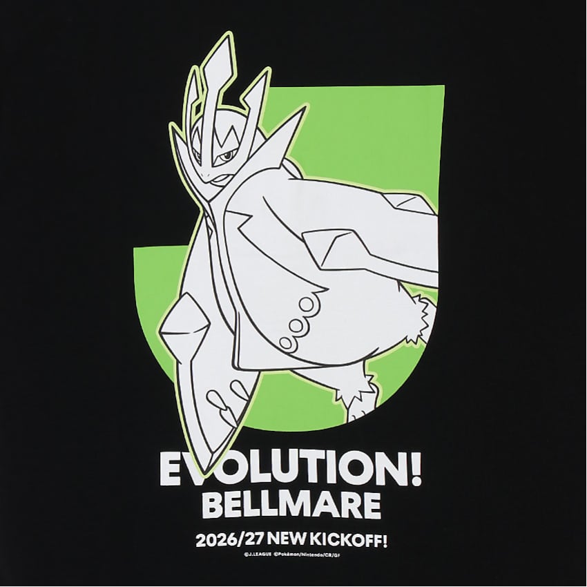 Empoleon T-Shirt Black Shonan Bellmare x Pokemon J.League | J.League Online Store