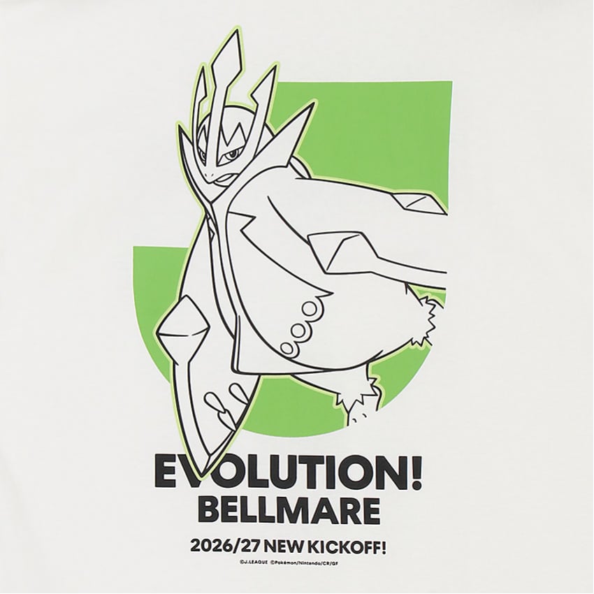 Empoleon T-Shirt White Shonan Bellmare x Pokemon J.League | J.League Online Store