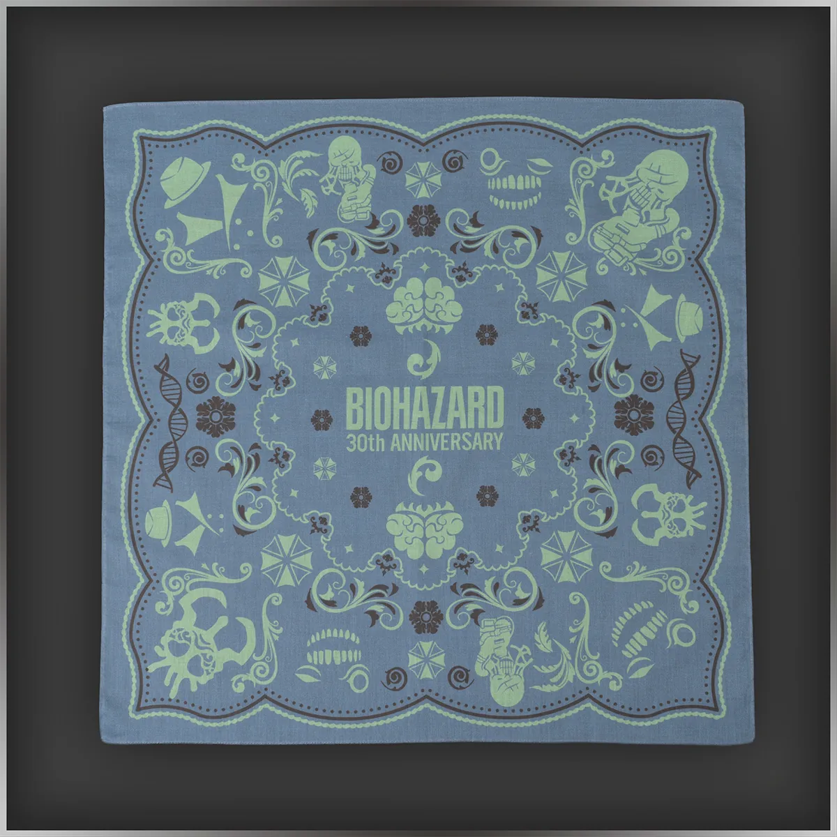 Creature Bandana Blue | The World of Resident Evil 30th Anniversary Exhibition