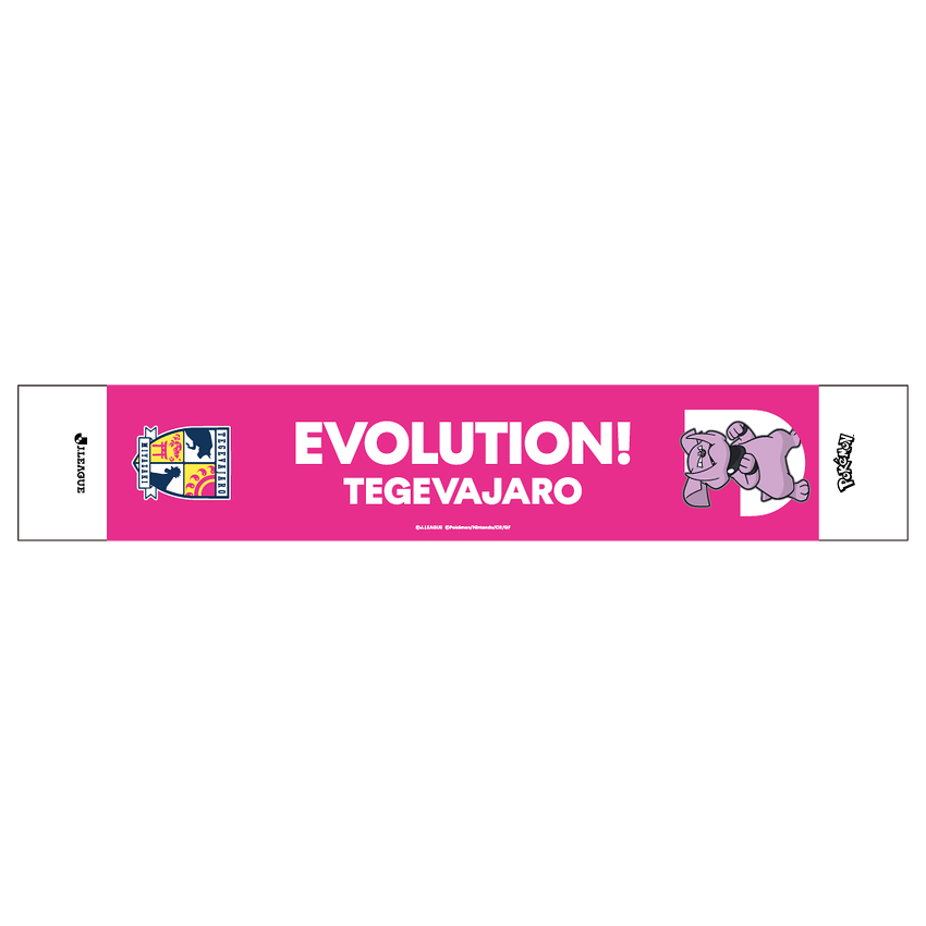 Granbull Towel Scarf Tegevajaro Miyazaki x Pokemon J.League | J.League Online Store