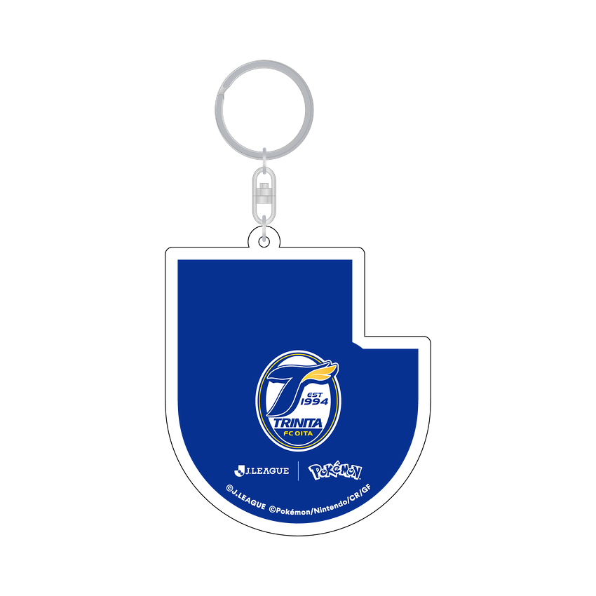 Pikachu Keychain Oita Trinita x Pokemon J.League | J.League Online Store