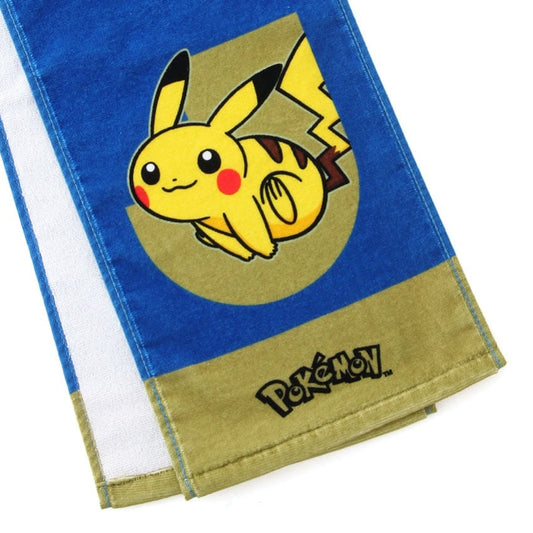 Pikachu Towel Scarf Blaublitz Akita x Pokemon J.League | J.League Online Store