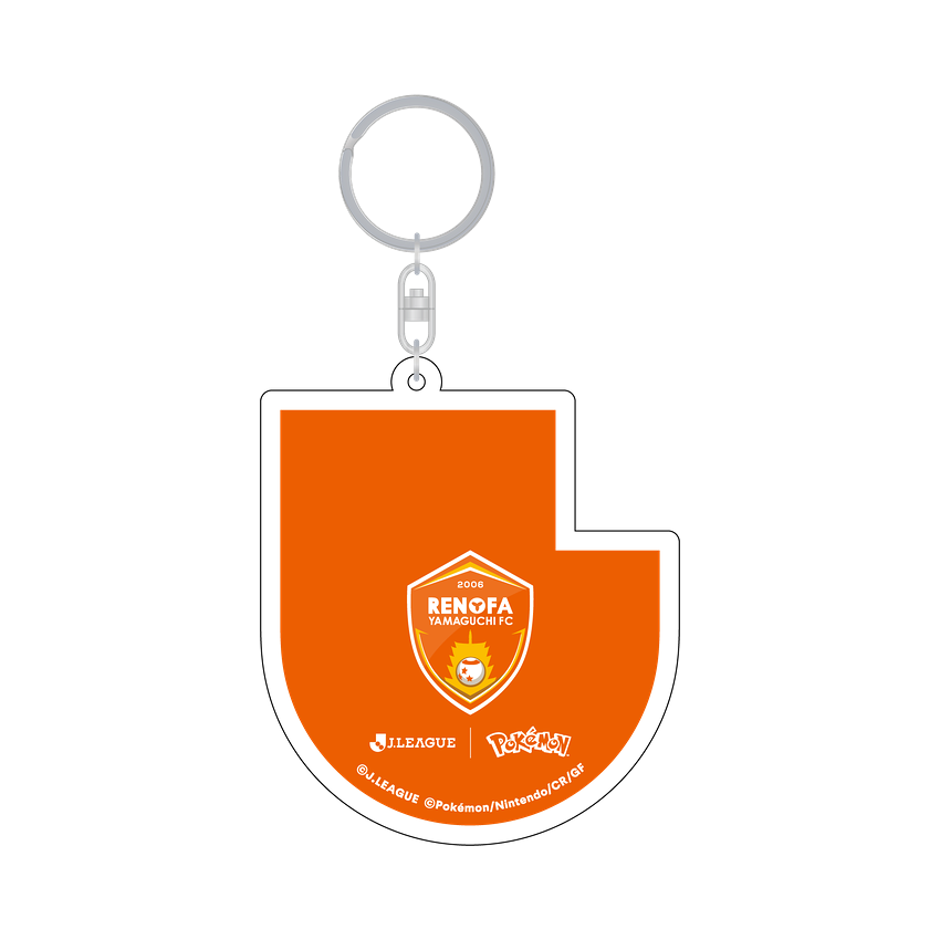 Pyroar Keychain Renofa Yamaguchi FC x Pokemon J.League | J.League Online Store