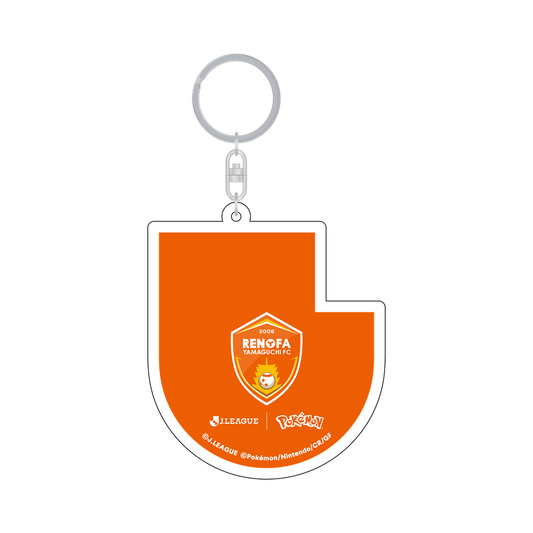 Pyroar Keychain Renofa Yamaguchi FC x Pokemon J.League | J.League Online Store