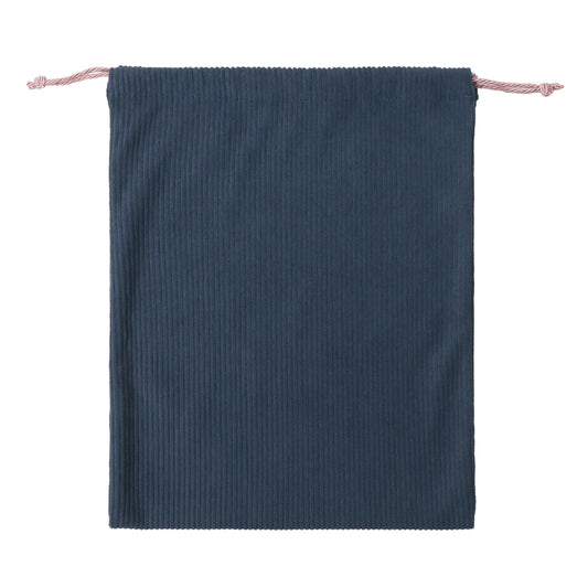 Starbucks Reserve Drawstring Pouch Corduroy Blue L | Starbucks Japan
