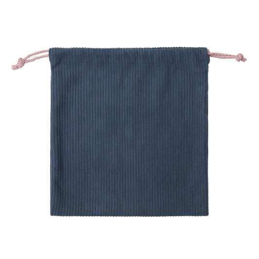 Starbucks Reserve Drawstring Pouch Corduroy Blue S | Starbucks Japan