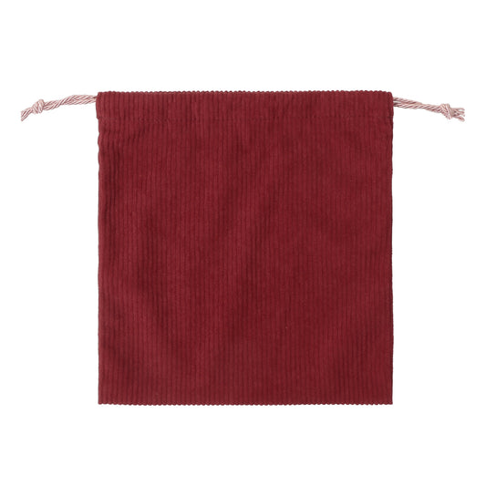 Starbucks Reserve Drawstring Pouch Corduroy Red S | Starbucks Japan